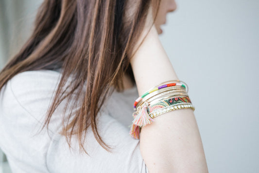 Fabric bracelet